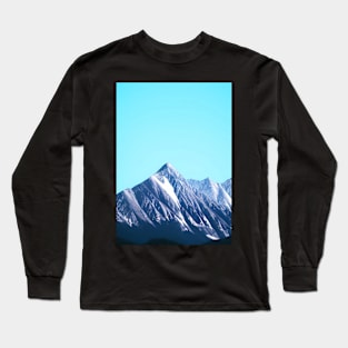 BEAUTIFUL CRISP MORNING MOUNTAIN VIEW Long Sleeve T-Shirt